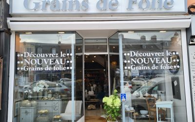 Adhésif personnalisé de vitrine