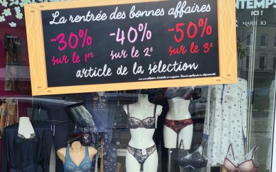 Adhésif de vitrine