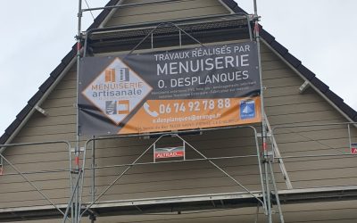 Banderole – Menuiserie Desplanques