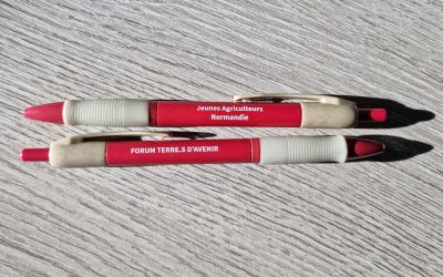 Stylos personnalisés – Jeunes Agriculteurs de Normandie