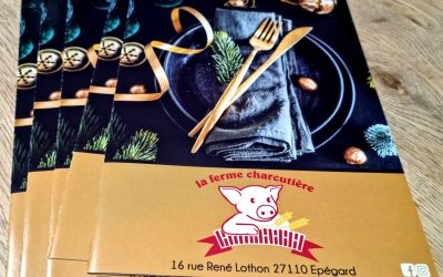 Dépliant – La Ferme Charcutière