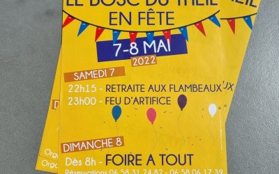 Affiche – Comités des fêtes