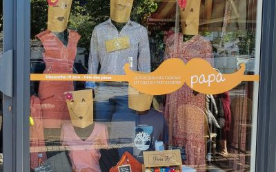 Adhésif fête des pères – Commerce prêt à porter