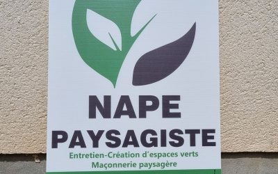 Panneau de chantier – Paysagiste