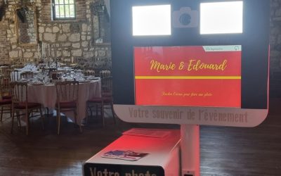 Borne à selfie – mariage