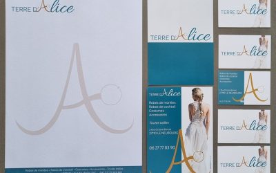 Supports de communication – Boutique de mariage