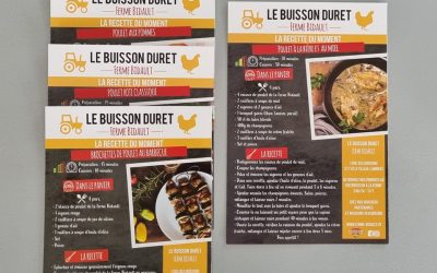 Fiches recettes – Ferme circuit court