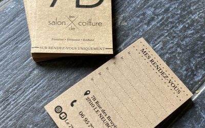 Carte de visite – Salon de coiffure