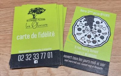 Carte de visite – Pizzeria